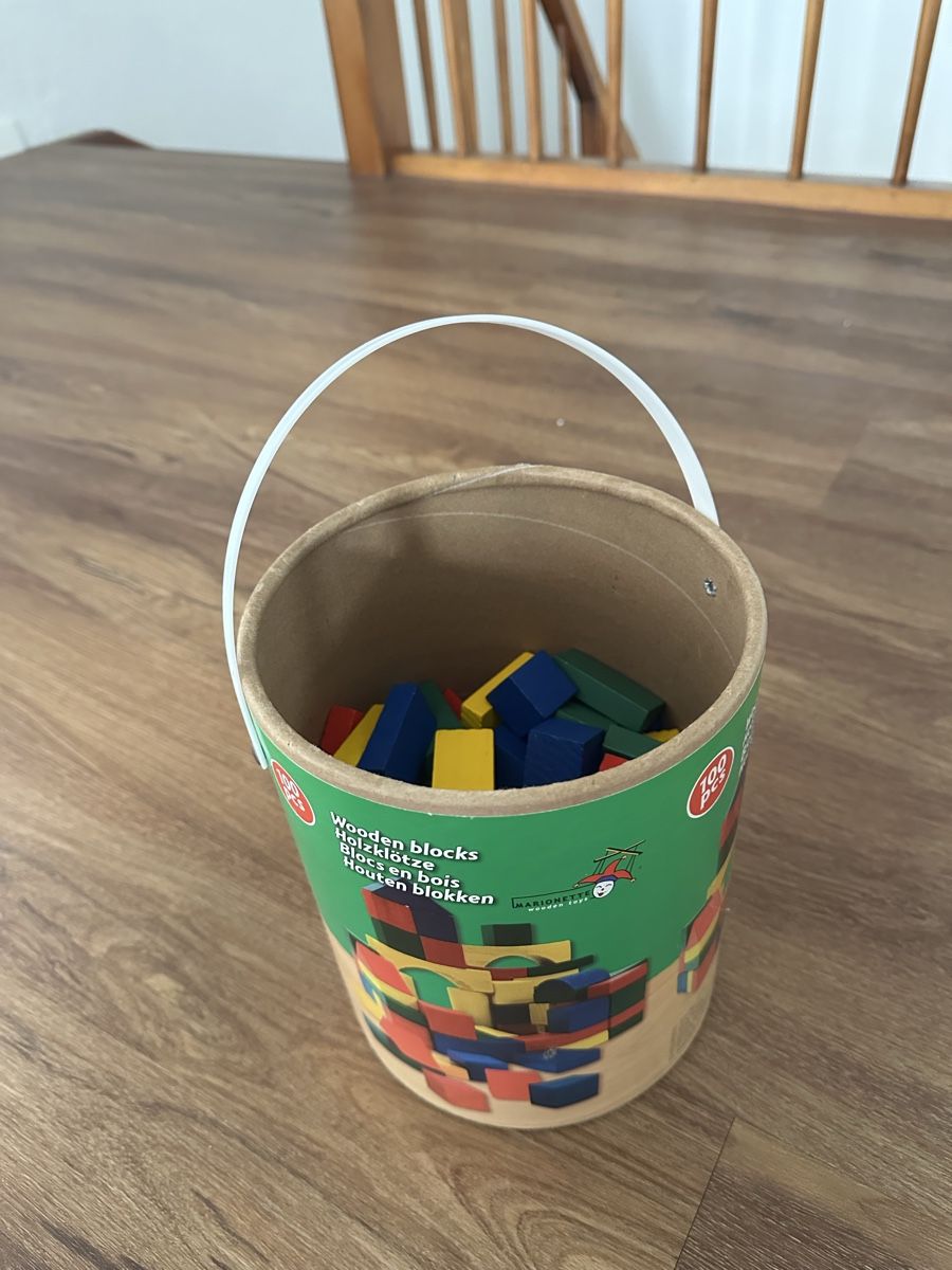 Giocattoli: Holzbausteine farbig – Usato da Au SG venduto da DM-Fashion 3