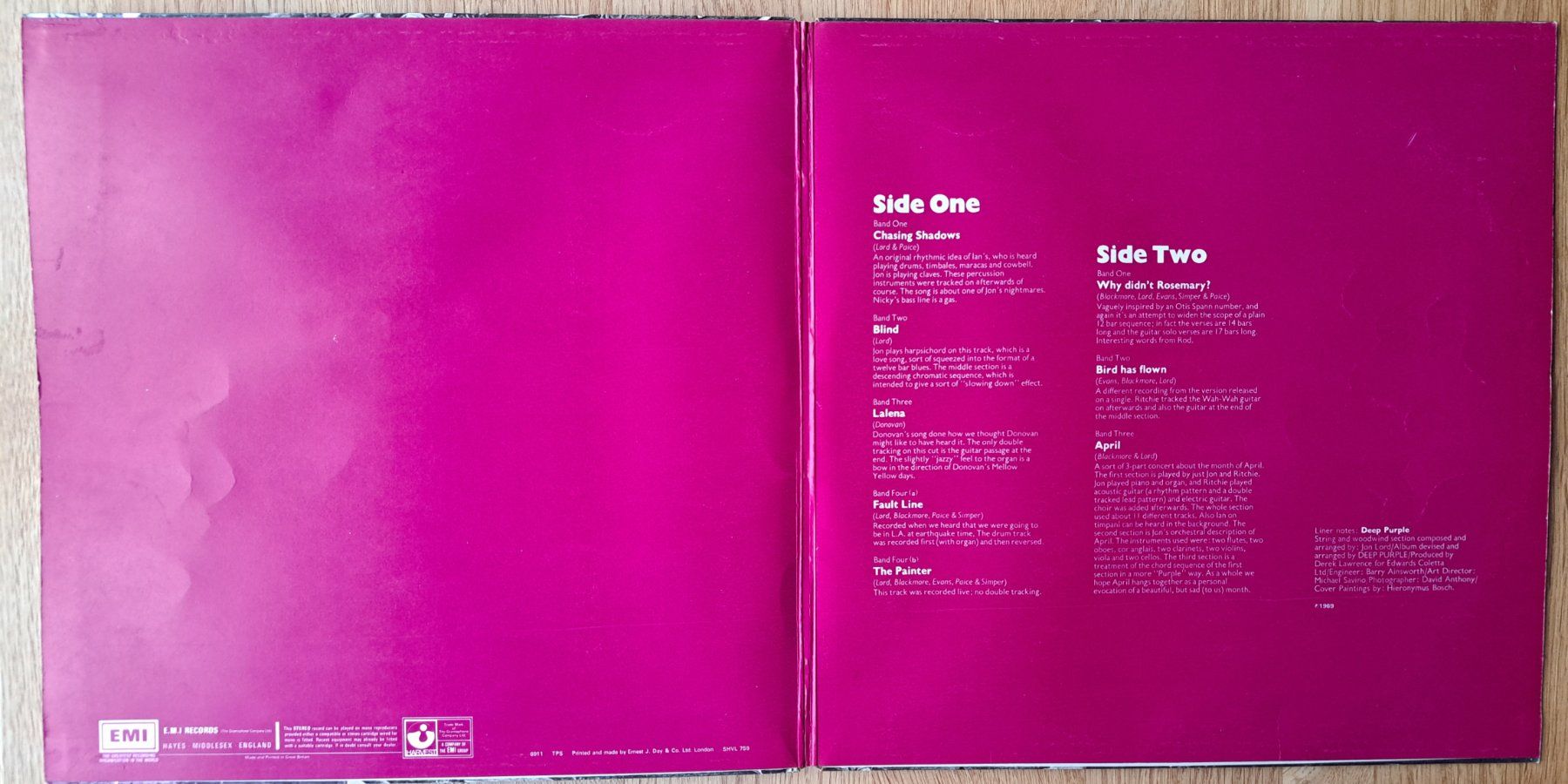 Vinyles: Deep Purple - Same – D'occasion à Meggen par Ricardokoch 2