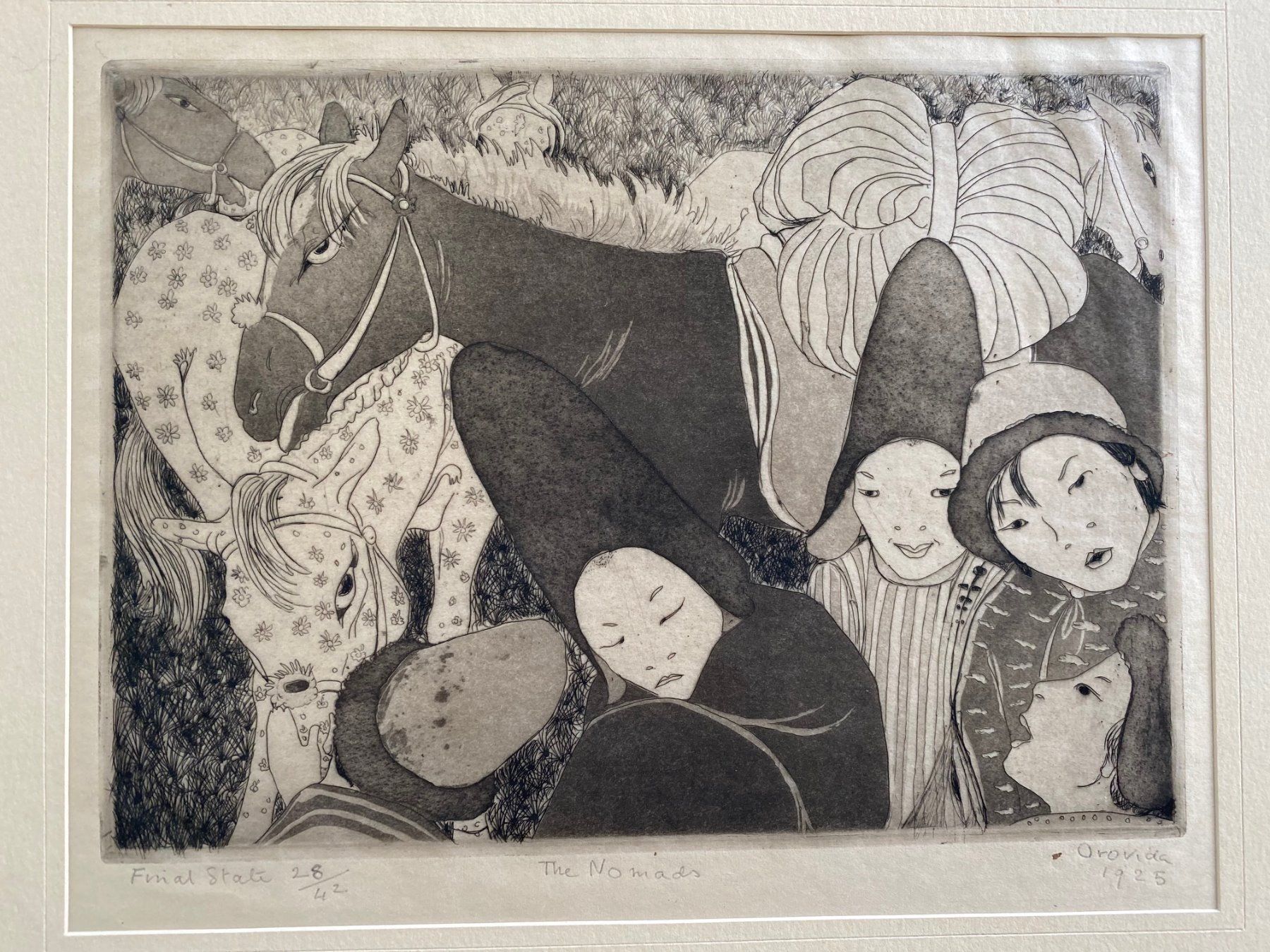 Incisioni: Gravure de Orovida Pissarro de 1925 – Usato da Veyrier venduto da ren_5ctl 1