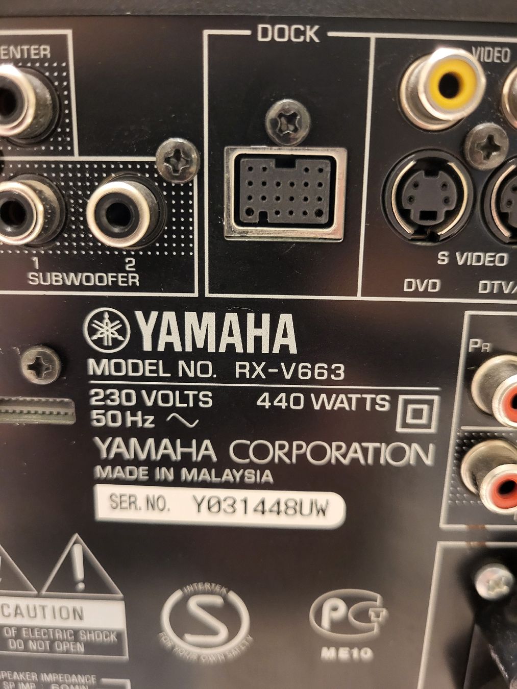 Yamaha Amplificatori: YAMAHA RX-V663 – Usato da Fribourg venduto da Nuno_Dias 2