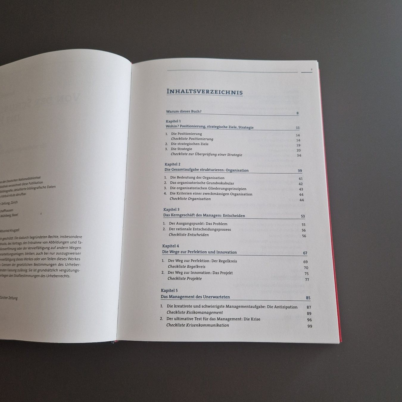 Livres: Buch zu Management - Benedikt Weibel – Neuf (Voir description) à Fahrwangen par Thylll 2