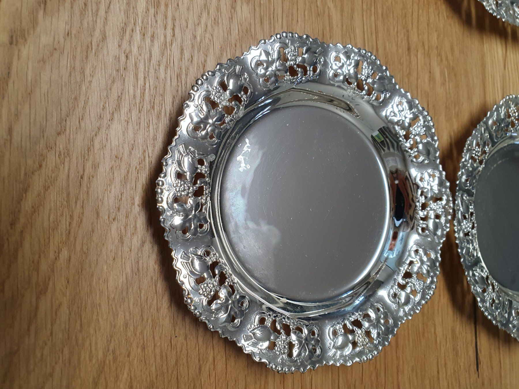 Sottobicchieri: 6 Glasuntersetzer aus Metall, nostalgisch, Vintage – Nuovo (secondo la descrizione) da Heinrichswil venduto da frankie19860 5
