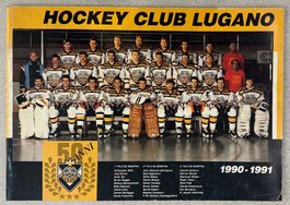Vintage 50 anni HC Lugano Programma/Programm (1990-91)