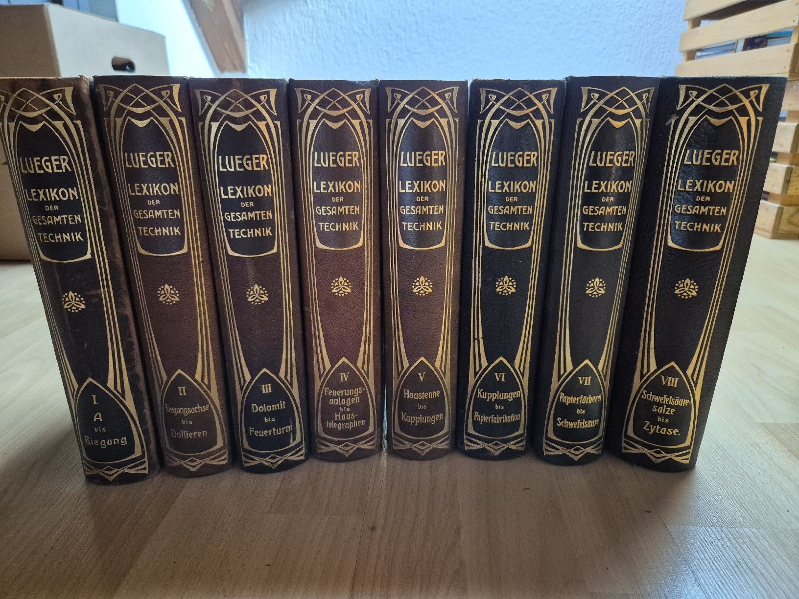 Libri: Lueger, Lexikon der gesamten Technik, 2. Auflage – Usato da St. Gallen venduto da bamburi99