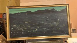 Peinture originale de Jacques Falcou(1912-1975)signée