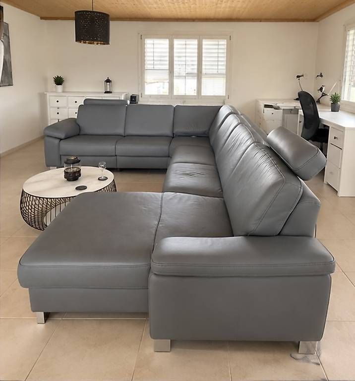 Sofas: Ecksofa HUKLA- echtleder. Wie Neu!  – Gebraucht aus Trimmis von Kene_Design_Form 1