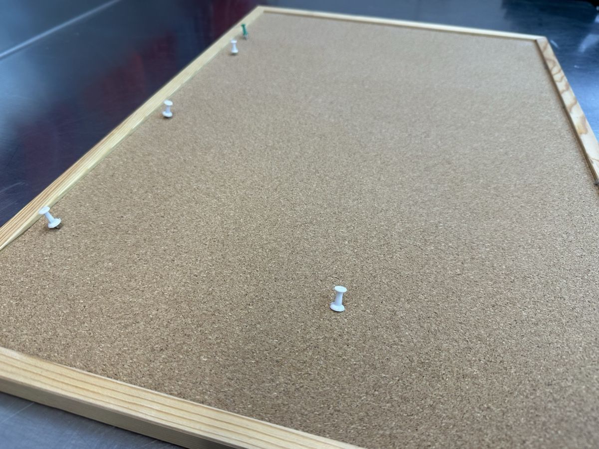 Wandtafeln: Pinnwand 60x40cm Neu – Neu (gemäss Beschreibung) aus Schwende von weesli 1
