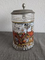 Bierkrug  Dachdecker Motiv