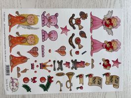 1 Set Kartenbögen mit 9 Kinder Designs