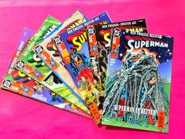 Superman Special Dino Verlag Comic-Set (5 Hefte, 90er) – Top