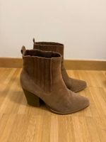Damen Stiefeletten braun Wildleder, Grösse 38