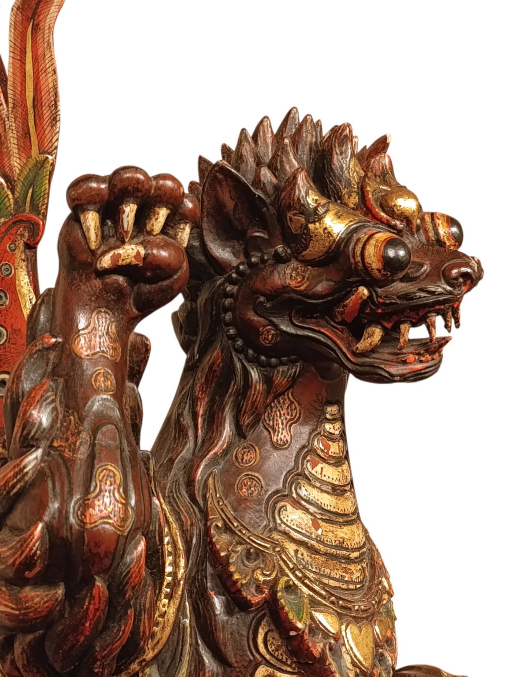 Skulpturen & Statuen: Riesige balinesische Tempel Figur - Drachen / 102 cm – Gebraucht aus Hochfelden von Relict 8