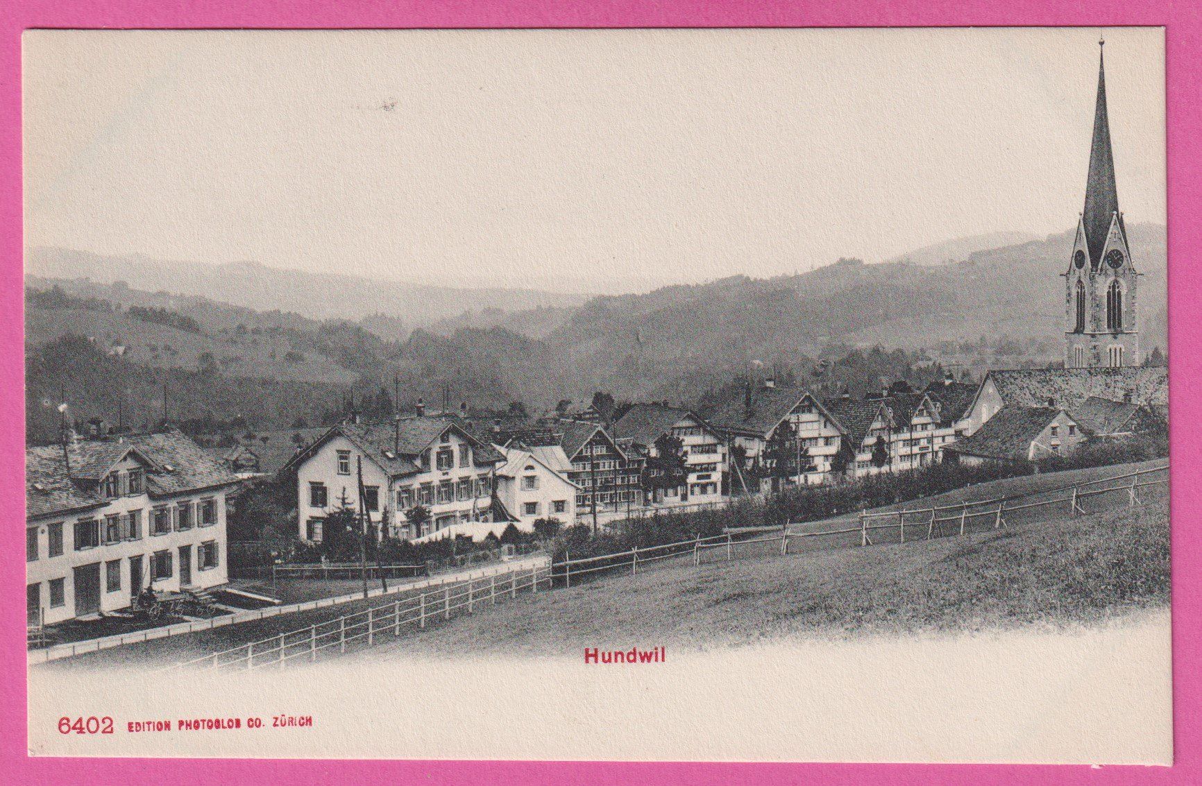 Cartoline postali: Hundwil – Usato da Einsiedeln venduto da dillie