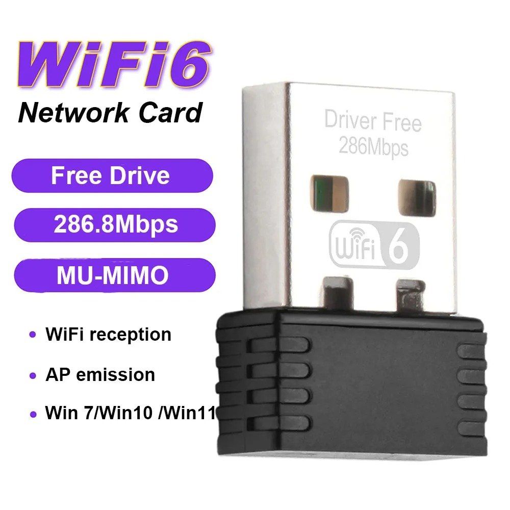 Chiavette USB: USB WLAN Stick 2.4 GHz WiFi Adapter Wifi4 – Nuovo e nell'imballaggio originale da Hundwil venduto da Mr.Wong 1