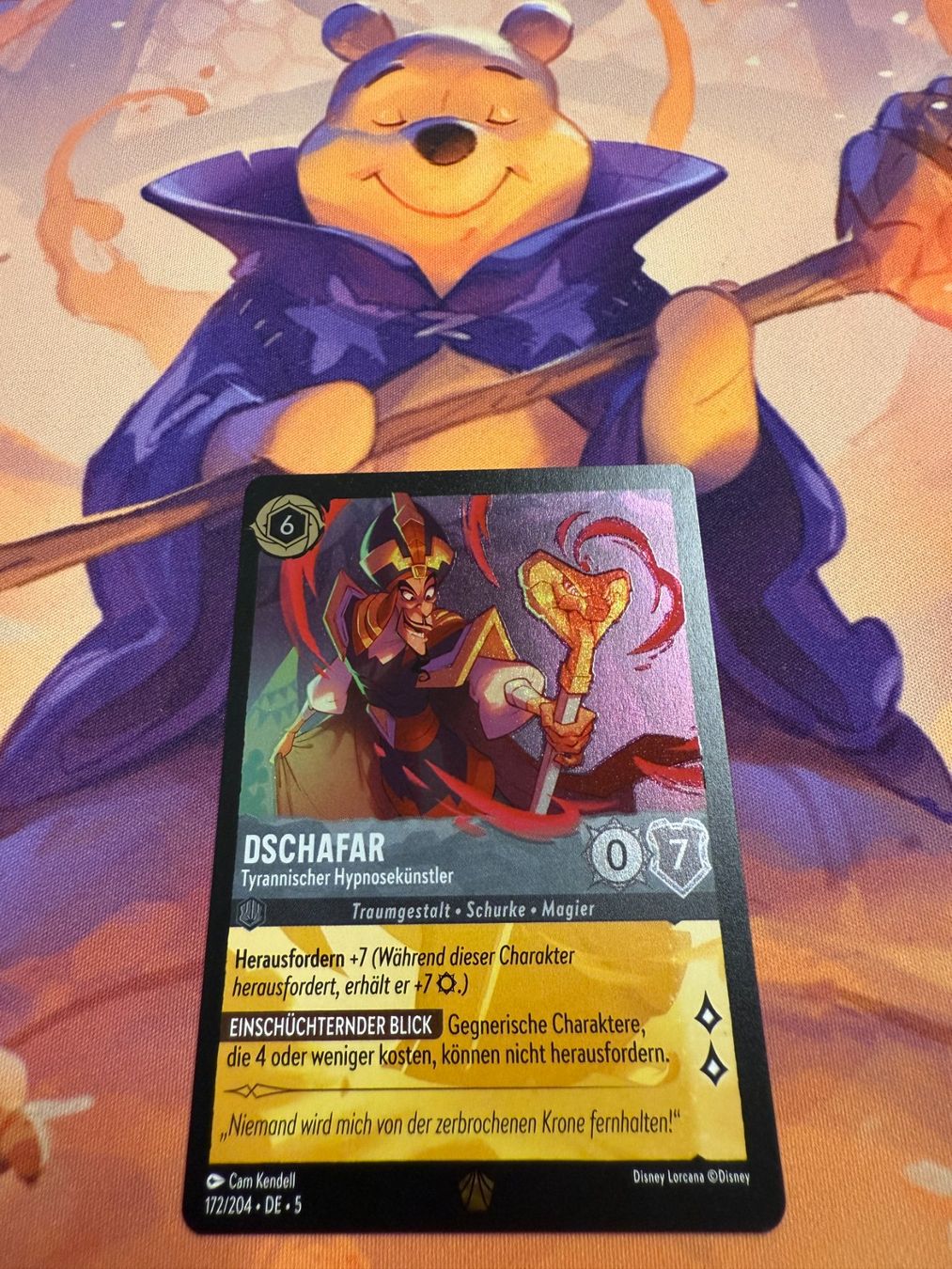 Disney Sammelbilder & Trading cards: Dschafar - Holo - Lorcana Himmelsleuchten – Neu (gemäss Beschreibung) aus Bülach von Pfrenzel