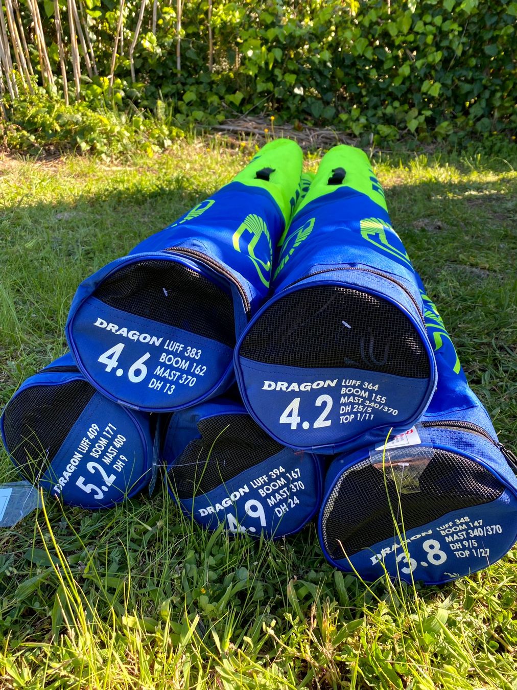 Surfen: S2Maui Dragon 2021 5 Segel Satz – Gebraucht aus Münchenbuchsee von Hanspeter100 1
