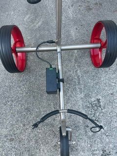 Trolley: Golfomania Genius Titan Elektro Trolley – Usato da Cham venduto da Wolfgang2026 3