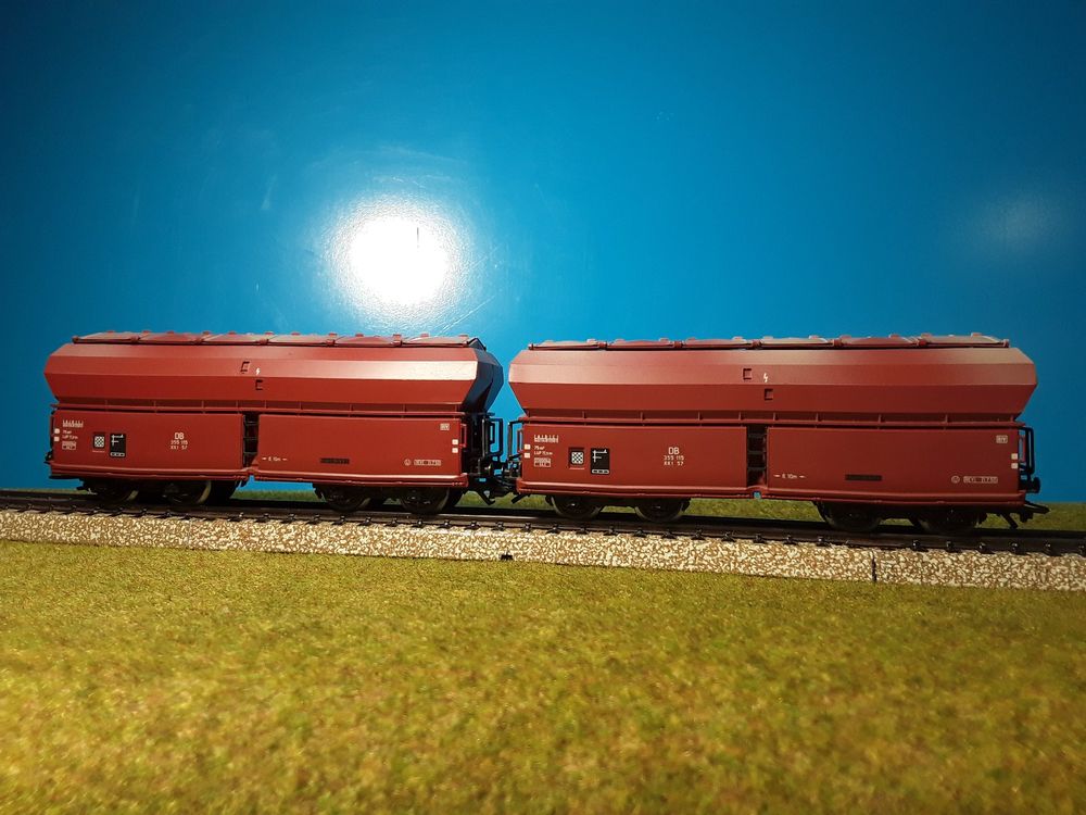 2 Wagons Märklin 46262 Transport De Chaux – Échelle H0 Courant Alternatif