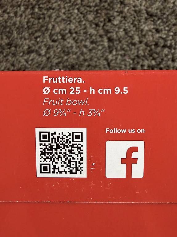 Schalen: Alessi Früchteschale Mediterraneo Rot – Gebraucht aus Hünenberg von Kaloli 3