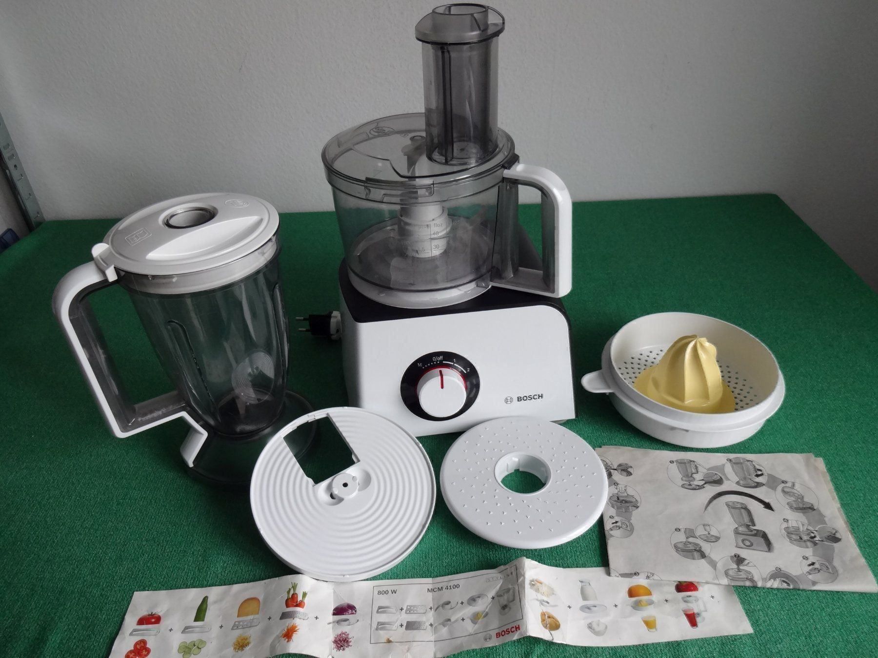 Bosch Elettrodomestici da cucina: Bosch MultiTalent Food Processor / 800 W – Usato da Frauenfeld venduto da Jahy