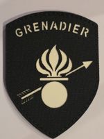 Badge Grenadiers Abzeichen Spezial Klett neu