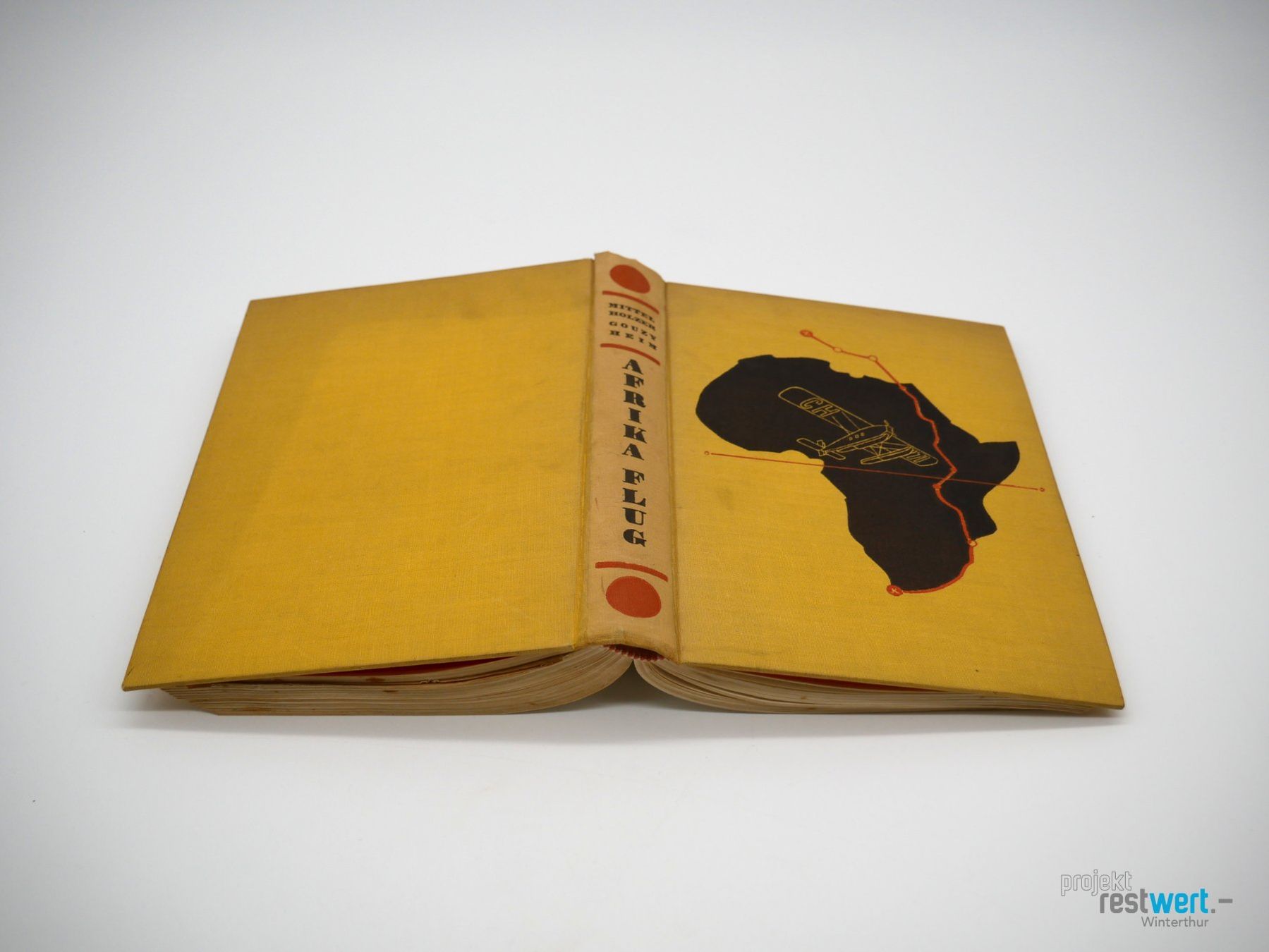 Bücher: WALTER MITTELHOLZER Afrika Flug – Gebraucht aus Winterthur von Restwert_Winterthur 4