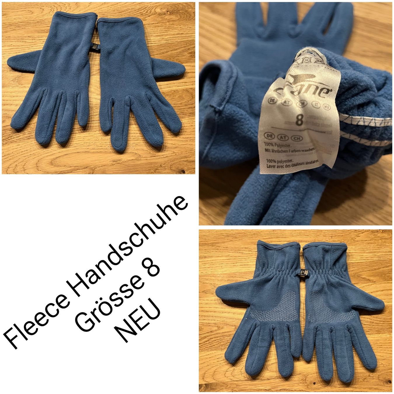 Gants & mitaines : Fleece Handschuhe Grösse 8 NEU – Neuf (Voir description) à Konolfingen par takkie