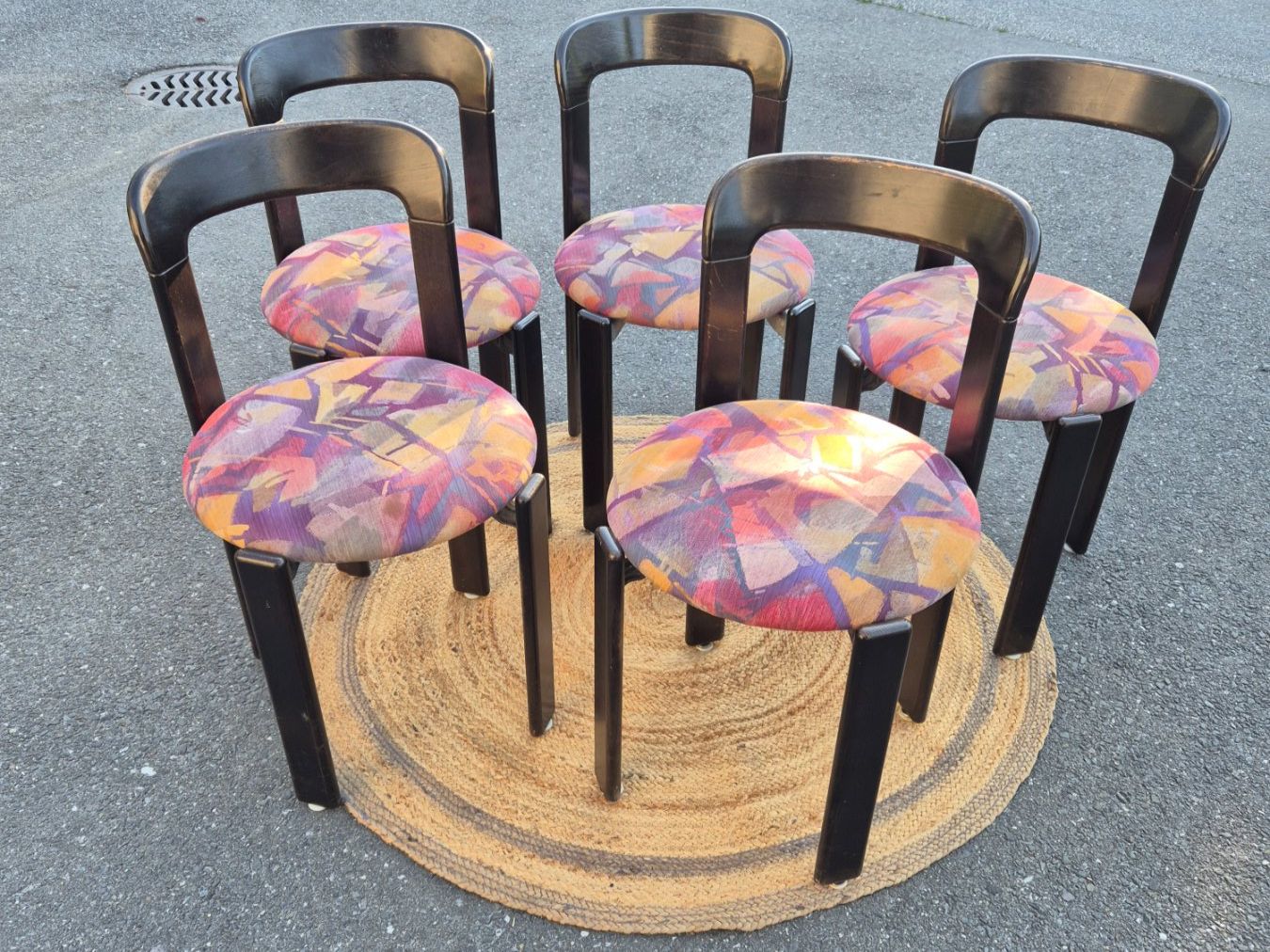 Sedie: 5 chaises BRUNO REY – Usato da Fully venduto da tameab