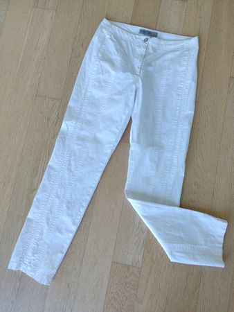Sale% MARC CAIN Slim Fit Hose White Size N1
