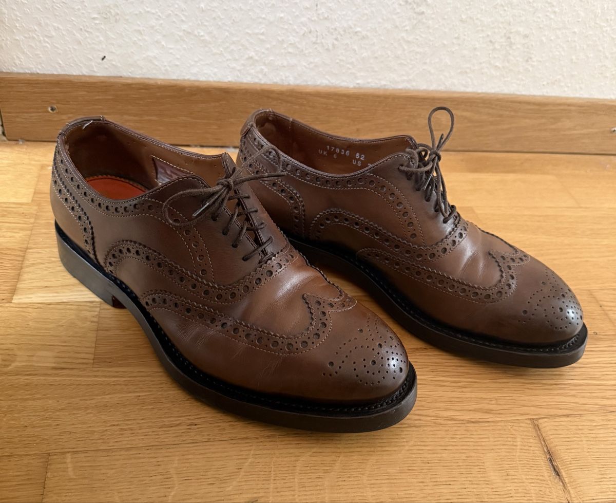 Santoni Scarpe da uomo: Santoni Lederschuhe – Usato da Pfäffikon SZ venduto da dom_6zfl