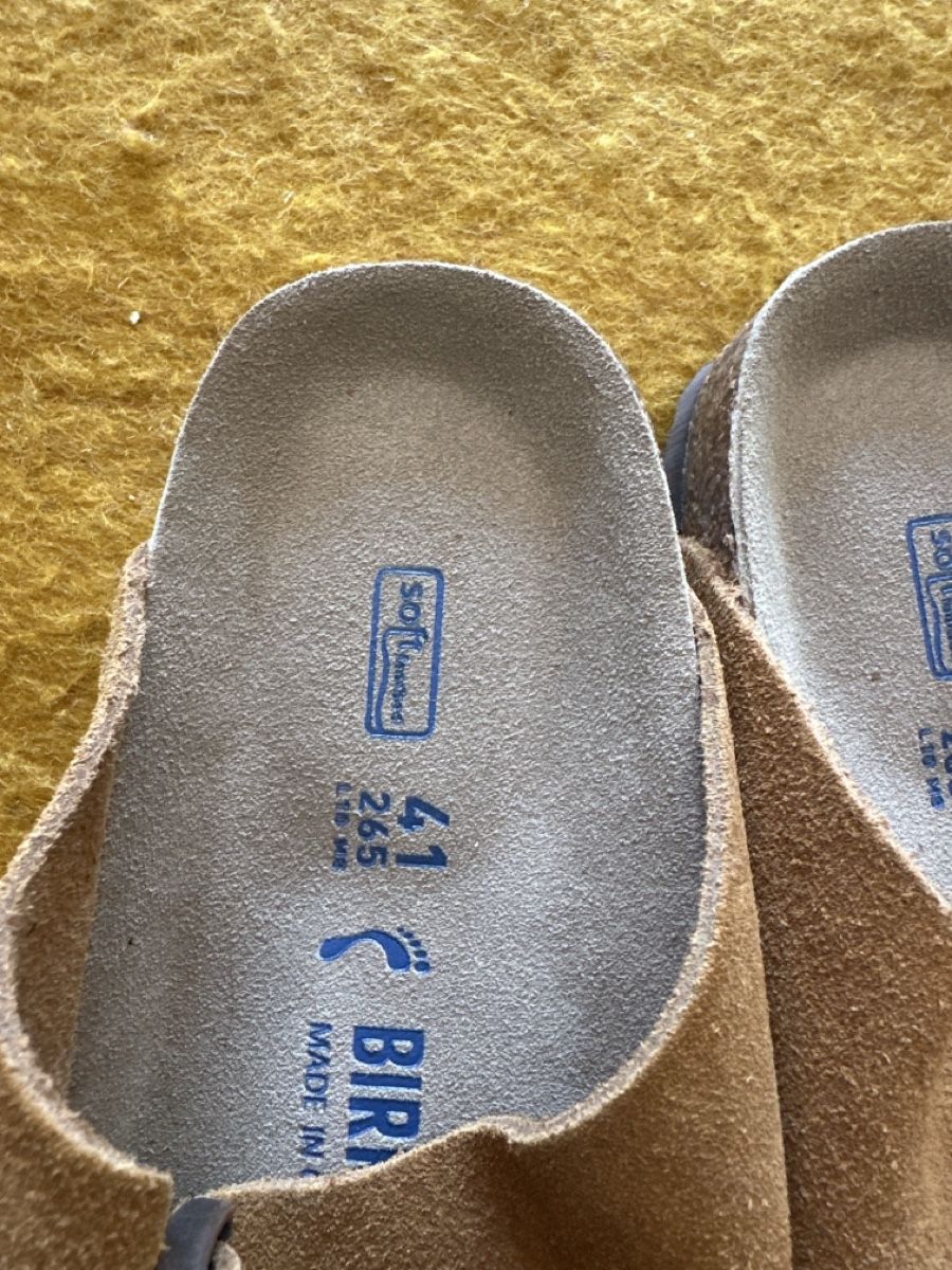 Birkenstock Herrenschuhe: Birkenstock soft footbed 41 – Neu (gemäss Beschreibung) aus Biberstein von Anka01 1