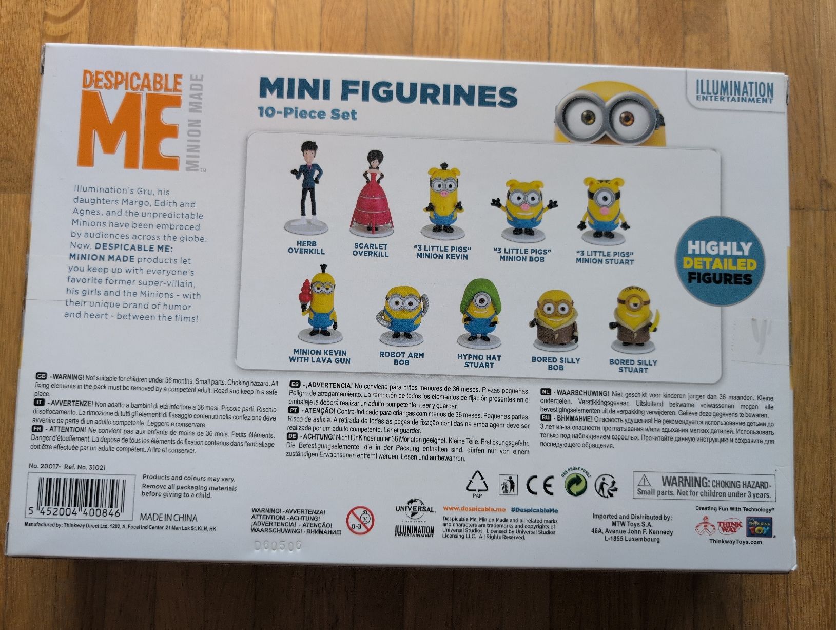 Figurines: Minions Mini Figuren 10-Set – Neuf avec emballage d'origine à Schwerzenbach par _charme_ 1