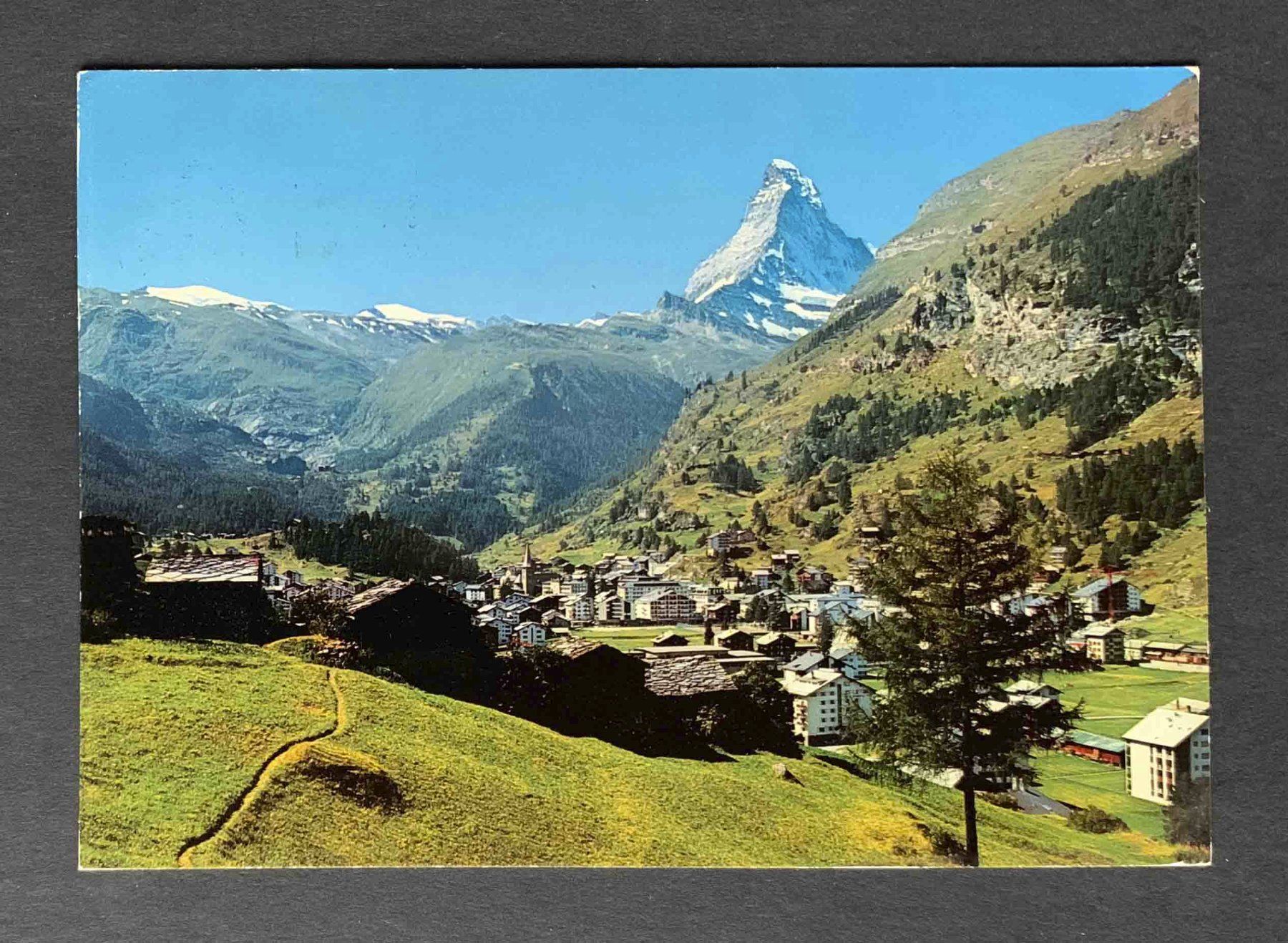 Ansichtskarten: AK Zermatt Matterhorn – Gebraucht aus Goldau von artelier1