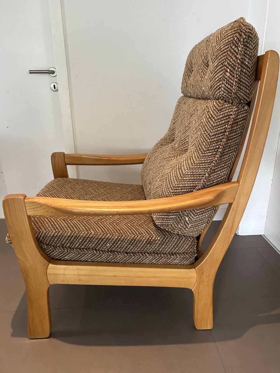 Poltrone: Mid-Century High Back Lounge Chair Sessel – Usato da Uetendorf venduto da REhome 2