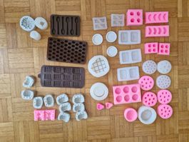 Grosses Silikonformen-Set– Kerzen, Seife, Deko