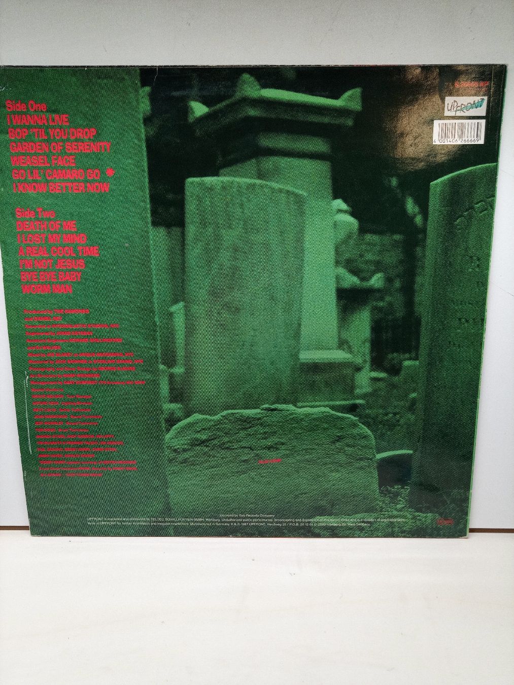 Dischi in vinile: Ramones "Halfway to Sanity" Vinyl LP 1987  – Usato da basel venduto da markusb07 1