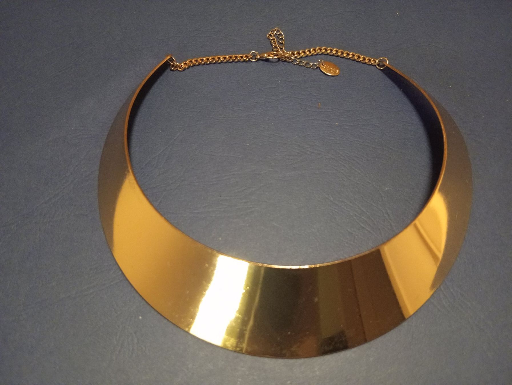 Catenine: Claires Statement Halskette goldfarben – Usato da Allschwil venduto da Evgeniia78