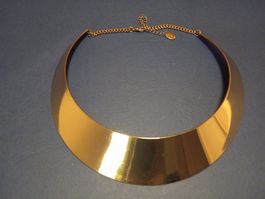 Claires Statement Halskette goldfarben
