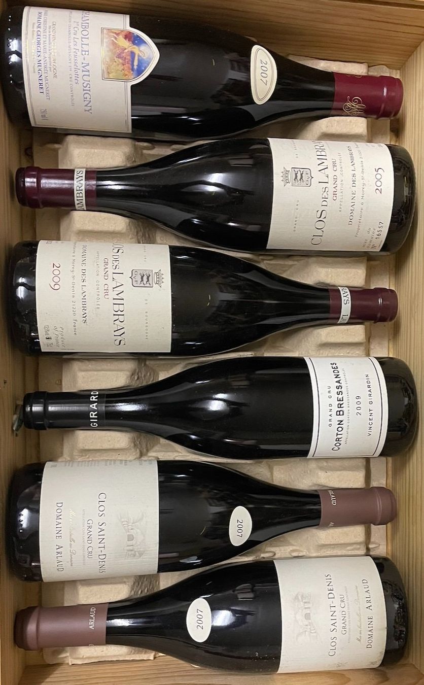 Vino: Starkes Burgunder Six-Pack – Nuovo (secondo la descrizione) da Biel-Bienne venduto da Hoko1