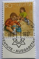 Nr.J 305 mit Vollstempel Bern