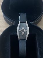 Tatanka Sun-4 Negativ lonen Band (925) Armband mit Saphiren