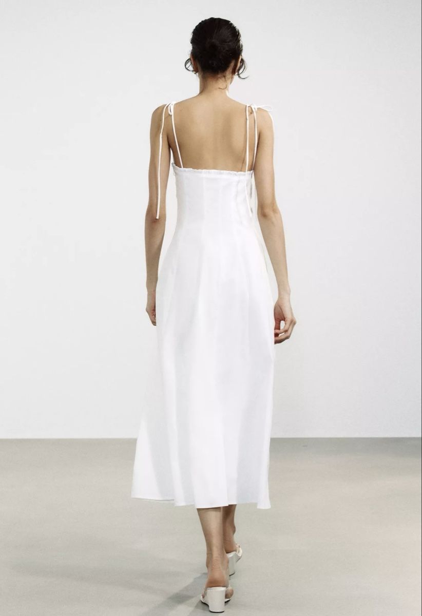 Vestiti: weißes Baumwollkleid M/robe en coton blanc M – Nuovo e nell'imballaggio originale da Veyras venduto da ValClasse 4