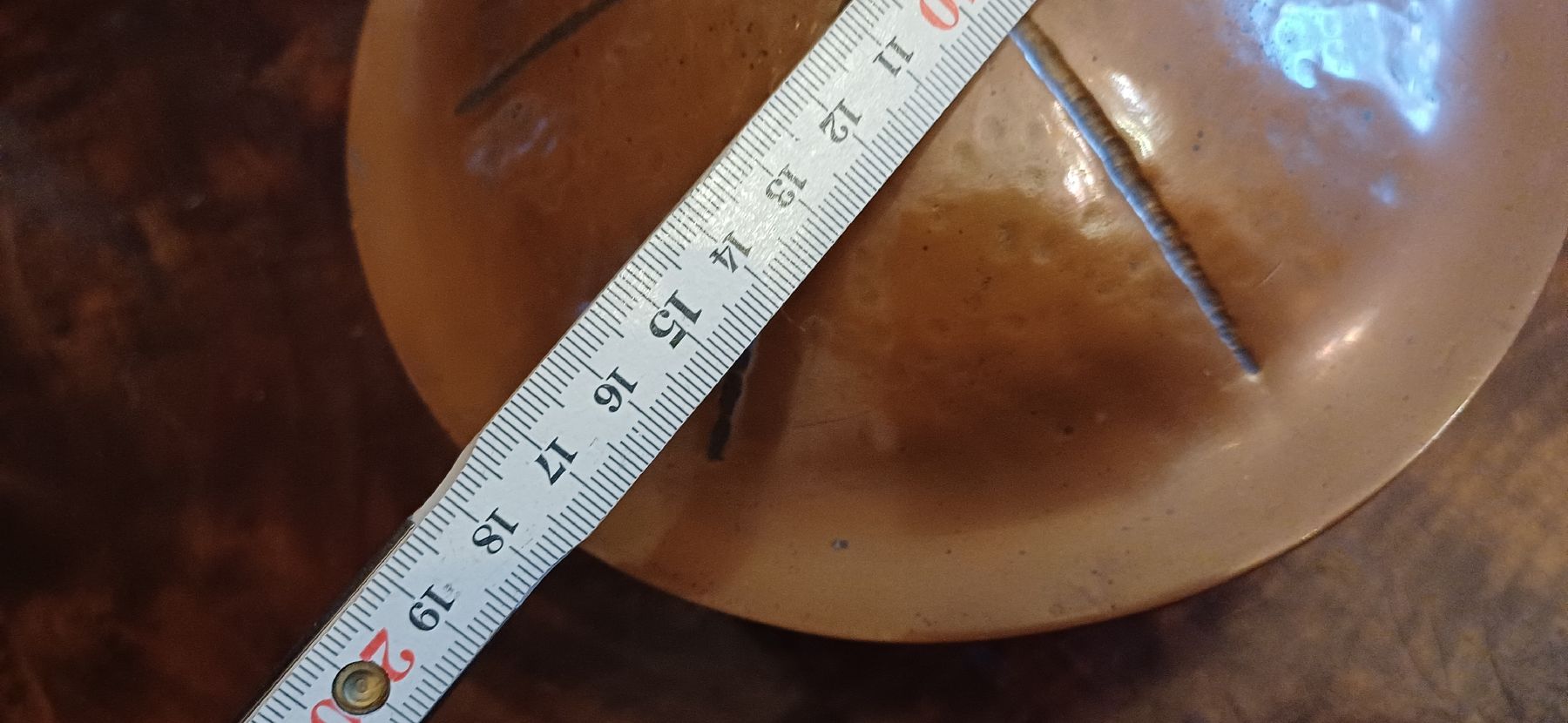 Ciotole: Schönes Kupfer Gefäß mit Deckel – Usato da Flawil venduto da Naphtali 4