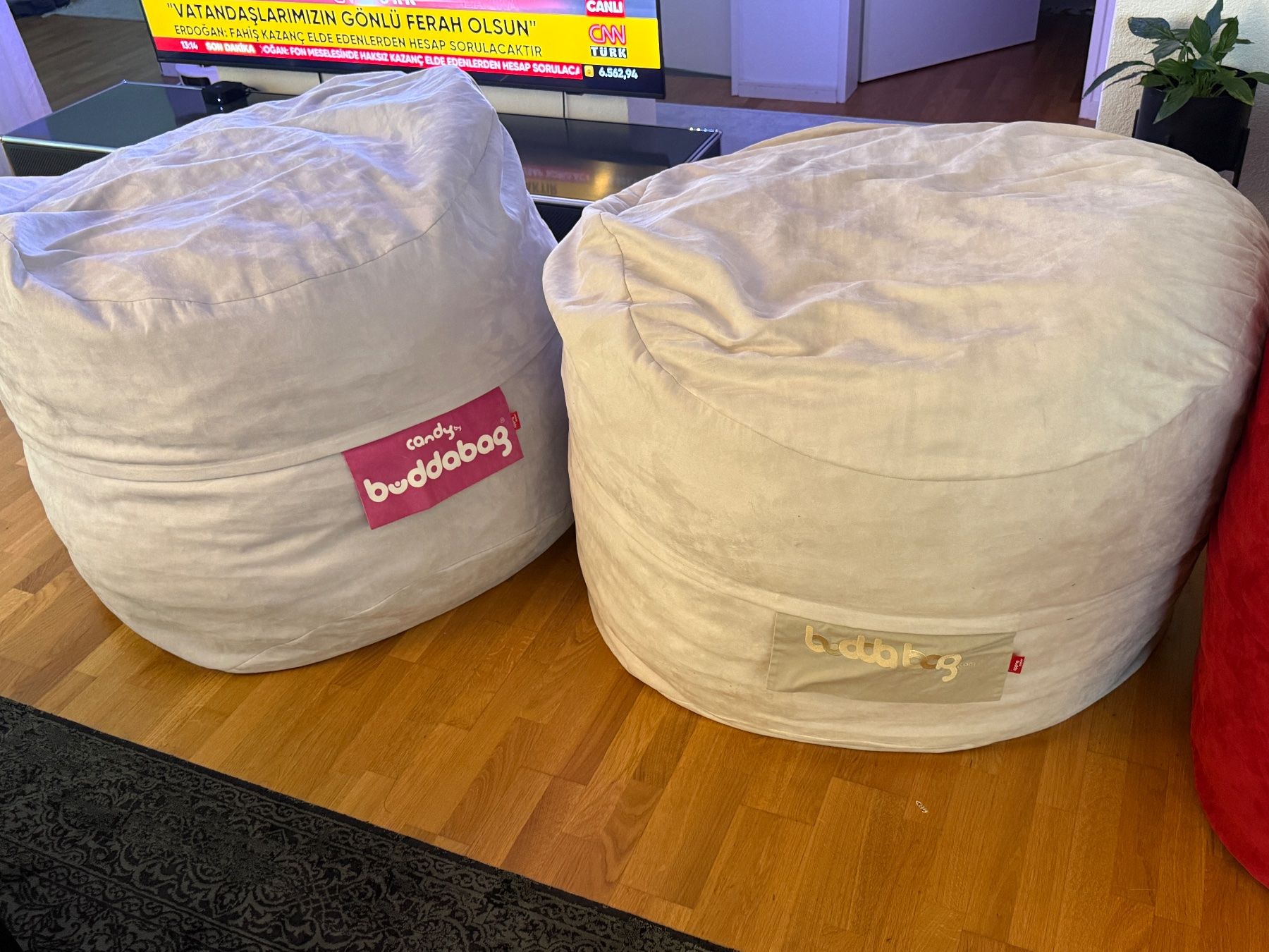 Sessel: 4x Buddabag Mini Memory-Foam Sitzsack Topzustand – Gebraucht aus Zuchwil von GiggaOffice 1