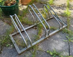 Stabiler 3er Veloständer Fahrradständer Stahl feuerverzinkt