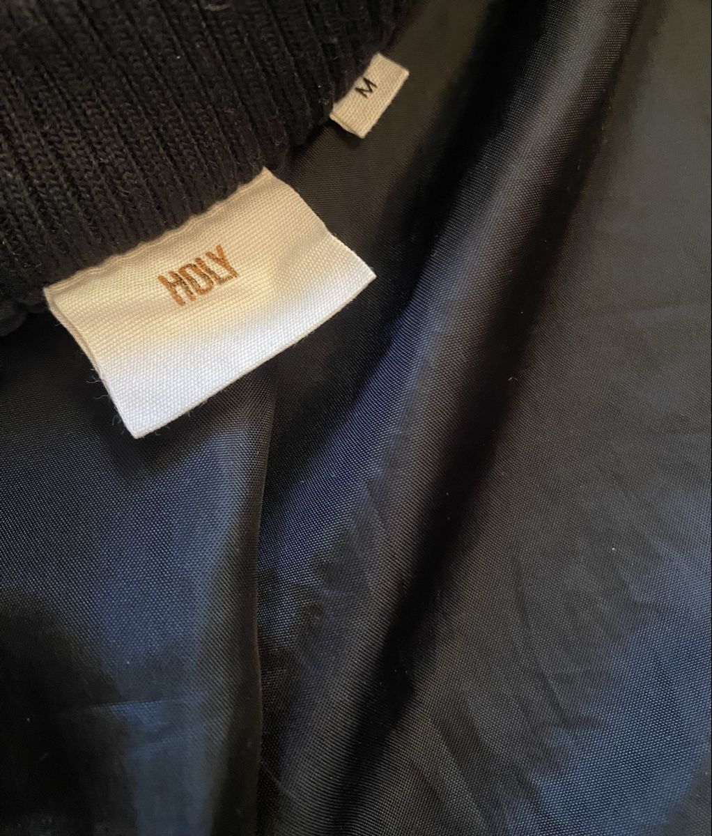 Giacche: Schwarze Bomberjacke von HOLY, Grösse M – Usato da Bassersdorf venduto da jeh99 3