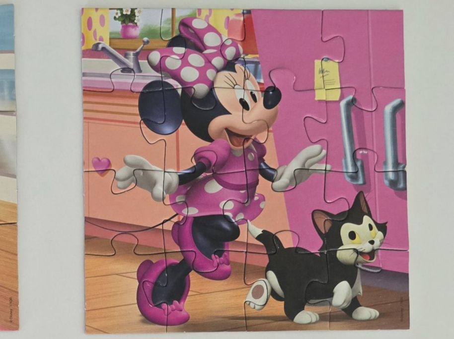 Disney Puzzle: Disney Minnie Mouse 4 Puzzles Set – Usato da Döttingen venduto da Mar_ia25 1