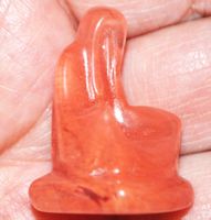 Deko - Heilsteine N-331 – Magier – Cherry Quarz – 30x23mm