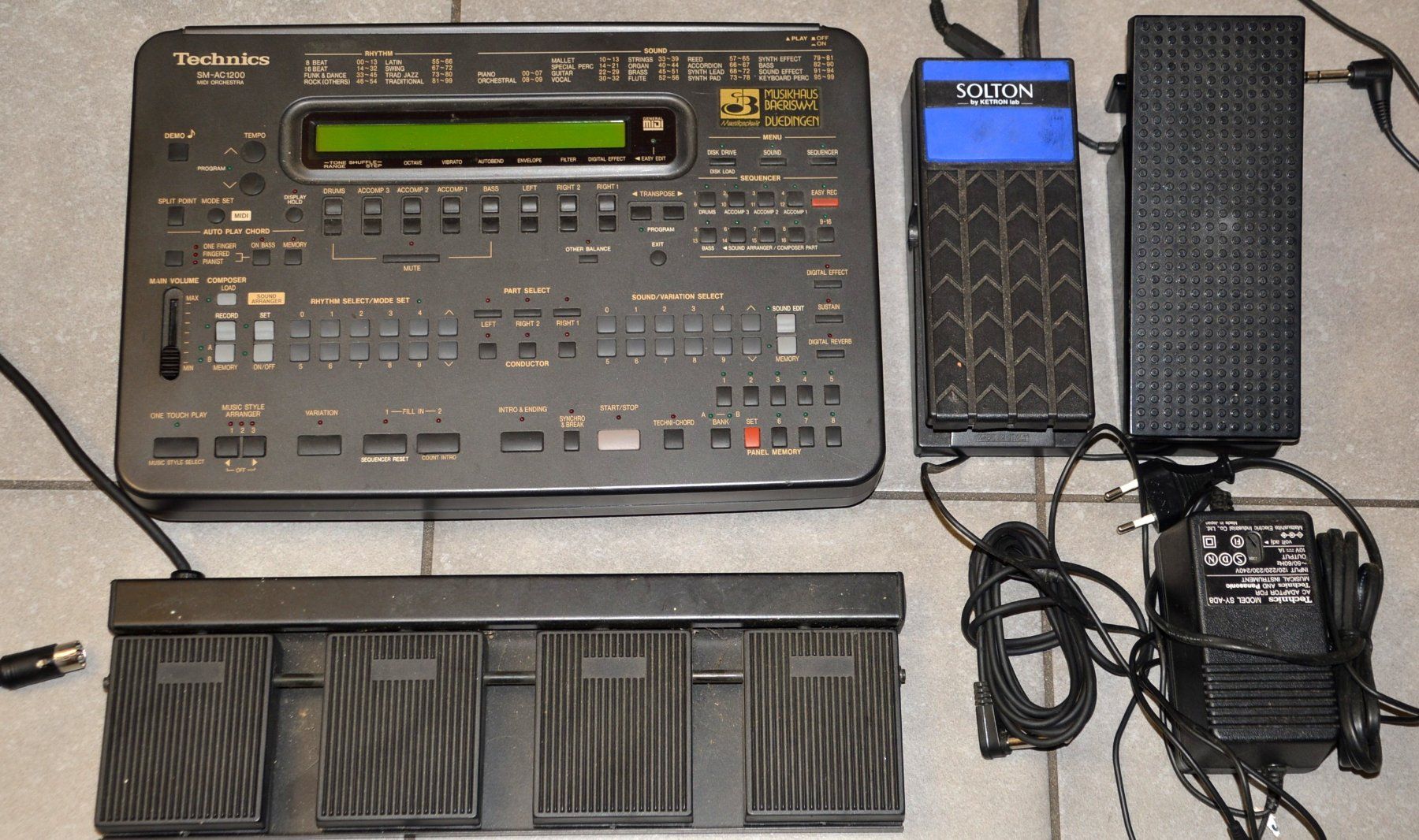 Technics Mischpulte: Technics SM AC-1200 Midi Orchestra Sound Module – Gebraucht aus Collonges von arashee