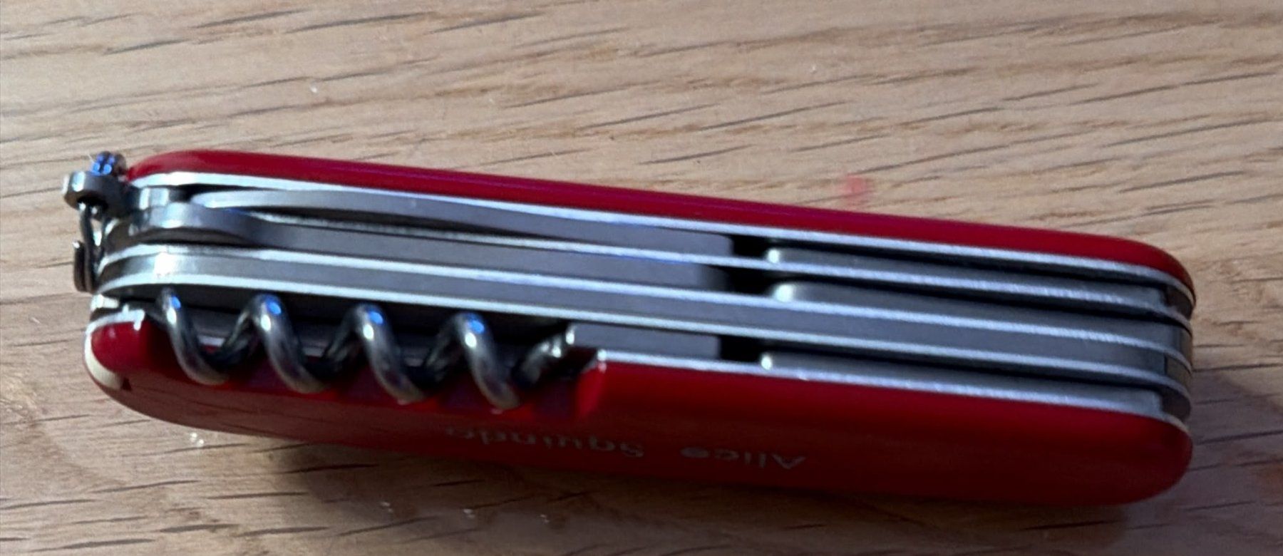 Victorinox Taschenmesser: VICTORINOX SACKMESSER ALICE SQUINDO – Gebraucht aus Zürich von Frei-Occasionen 7